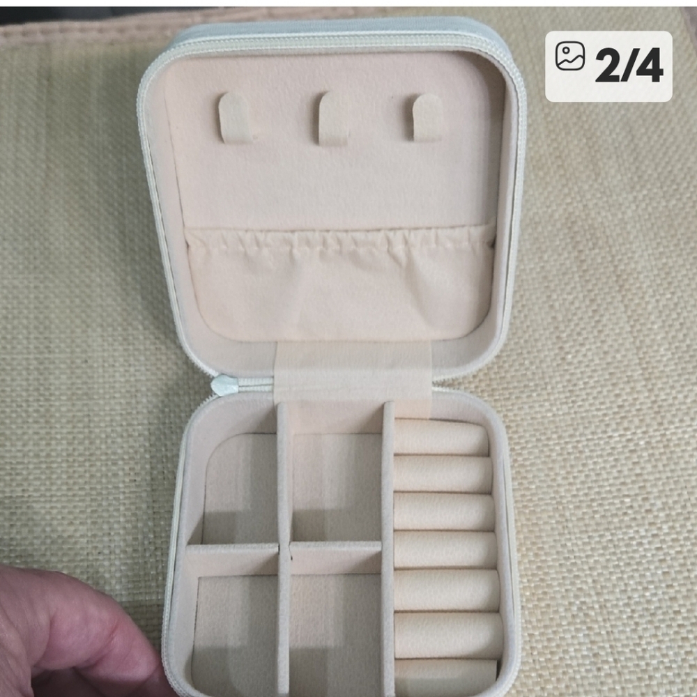 NWOT White Jewelry Box